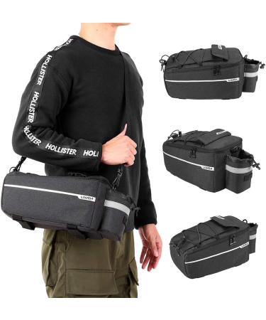 Lixada Insulated Bike Trunk Bag - Rear Rack Storage Luggage & Cooler Shoulder Bag - Buy Online on GoSupps.com