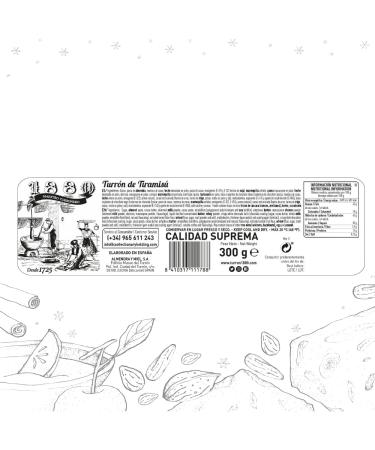 Luxury Turr n Author Chocolate Tiramisu - Creamy Texture Authentic Taste 300g | Premium Christmas Sweetness - Buy Online on GoSupps.com