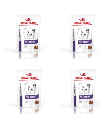 Royal Canin Pill Assist Small Dog | Pack of 4 | 4 x 90 g | Moldable kibble for the administration of medication in Adult Small Breed Dogs weighing less than 10 kg