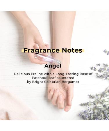 Well's Oil Roll-On Perfume Oil (Inspired by Angel) | Notes of Patchouli Praline & Red Fruits | Long-Lasting | Paraben-Free | 0.33 Fl Oz / 10 ml 24. Angel - Buy Online on GoSupps.com