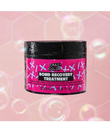 Crazy Color Bond Recovery Treatment Mask for Dry and Damaged Hair - Repairs and Conditions Bleached Colored Broken Curly or Frizzy Hair Vegan Cruelty Free - Buy Online on GoSupps.com