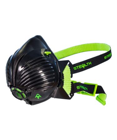 Stealth Respirator Mask with Filters Half Mask Respirator & Dust Mask. Fume Sanding Welding & Woodworking Respirator Medium/Large