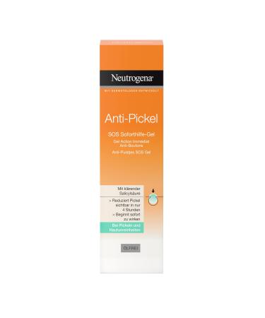 Neutrogena Anti-Pimple SOS Instant Aid Gel for Pimples and Blemishes 15ml