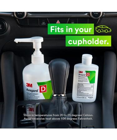 3M Avagard D Instant Hand Sanitizer with Moisturizers - 61% Ethyl Alcohol - 9221 3 oz. (Pack of 1) - Buy Online on GoSupps.com