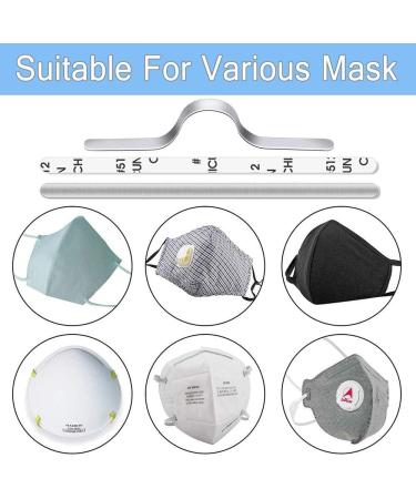 JOERIC 500pc Nose Bridge Strips JOERIC Adjustable Aluminum Metal Nose Clips Wire for DIY Face Mask Making Accessories for Sewing Crafts - Buy Online on GoSupps.com