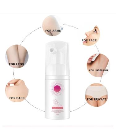Hair Removal Mousse Gentle Hair Removal Mousse Body Hair Removal Foam Spray for Women and Men Hair Removal Spray Quick Hair Removal Moisturizing and Skin-Friendly (3 Pcs) - Buy Online on GoSupps.com