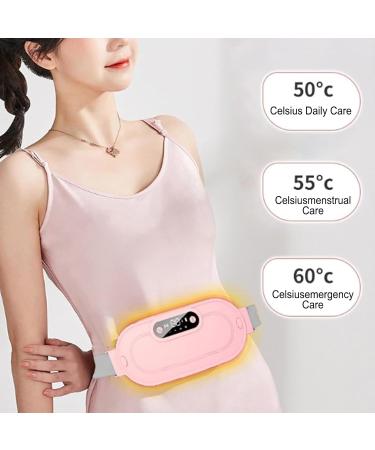 Portable Wireless Heating Pillow for Menstrual Relief - 3-Speed Heat & 4 Massage Modes | Perfect for Back & Abdominal Pain Relief - Buy Online on GoSupps.com