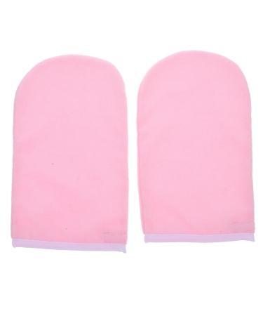 Baluue Moufles En Coton Cir De Paraffine Pour Spa Mains Taille Fine 25x15 Cm Protection Chauffante R utilisable Soin Hydratant Cire Chaude Usage Spa Beaut Femmes