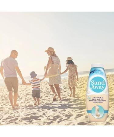 226g Sand Away Beach Powder - Sand Removing Powder for Legs and Feet - Perfect for Beach Skin Care and Travel - Buy Online on GoSupps.com