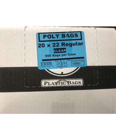 garbage bags (20"x22" 500count) - strong quality and household use (clear) - Buy Online on GoSupps.com