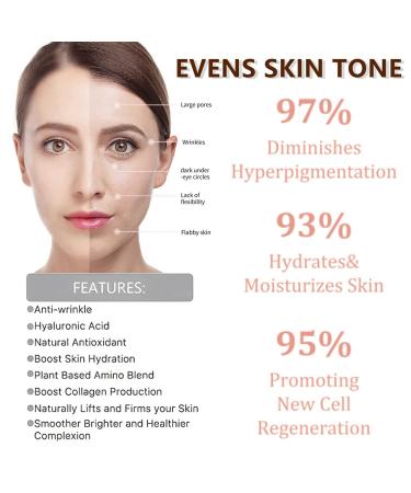 2PCS EELHOE Melanin Correcting Facial Serum - Dark Spot Correcting Glow Serum - Buy Online on GoSupps.com
