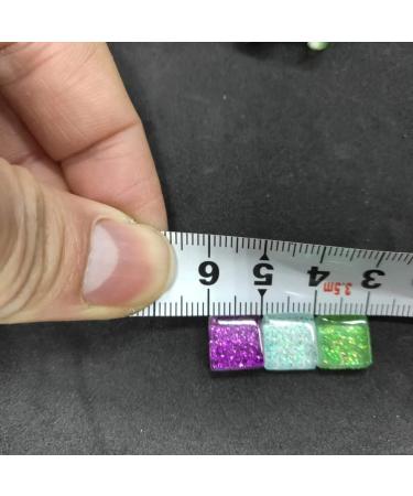 Shine Crystal Mosaic Glass Tiles for Home Decor & DIY Crafts - 200g 1x1 cm White - Buy Online on GoSupps.com