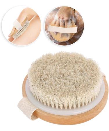Buy Body Brush for Wet or Dry Brushing - Soft Bath & Shower Massage Brush for Skin Cleaning - International Shipping Available - Buy Online on GoSupps.com