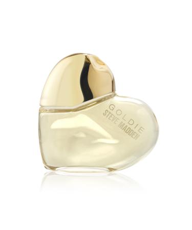 Steve Madden Goldie Eau de Parfum Spray Perfume for Women Woody-Floral Fragrance Notes of Gardenia Petals Sparkling Sandalwood and Patchouli Long-Lasting 1.0 Fl Oz 1 Fl Oz (Pack of 1)