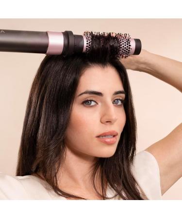 Cecotec Hot Air Brush Hair Dryer Styler 6 in 1 Coanda Effect Real Ion 6 Interchangeable Heads 2 Speeds & 3 Temperatures Black & Pink - Buy Online on GoSupps.com