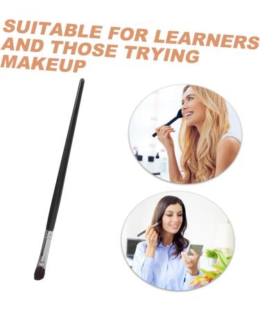 IWOWHERO Animal Hair Makeup Brush Women Makeup Brush Eye Shadow Brush Convenient Brush Makeup Supplies - Buy Online on GoSupps.com