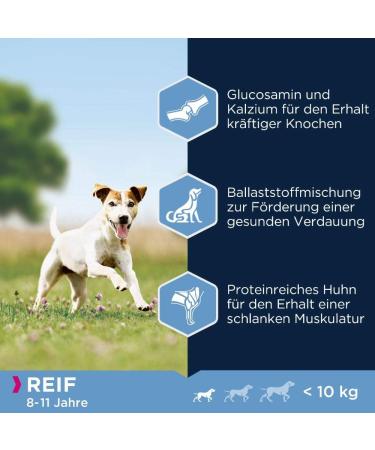 Buy Eukanuba Mature Dog Food with Fresh Chicken Premium Dry Food for Small Breeds 3 kg Pack - International Shipping Available - Buy Online on GoSupps.com