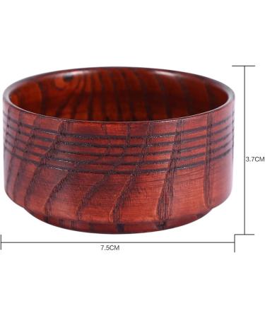 Agate Shaving Soap Peel & Carved Wood Shaving Cup - Premium Men's Razor Foam Tool - Buy Online on GoSupps.com