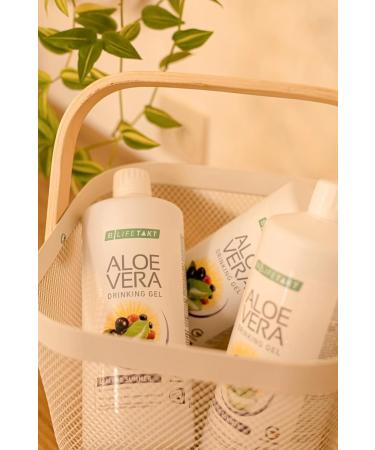 LR Aloe Vera Lifetakt Acai Drinking Gel 1000 ml Aloe Vera Acai Berry Wellness Beverage Smooth Drink for Daily Use Set of 3 - Buy Online on GoSupps.com