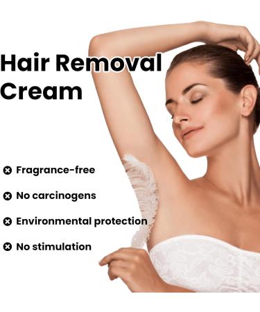 Cr me D pilatoire Douce - pilateur Polyvalent Et Non Irritant For Hommes Et Femmes Inhibition Durable De La Pousse Des Poils(1PCS) 1 unit (Lot de 1) - Buy Online on GoSupps.com