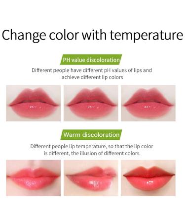 Color Changing Lipstick - Aloe Infused Waterproof Tinted Lip Balm for Long Lasting Moisturizing Care - pH Temperature Change Magic Mood Lipstick for Women - Buy Online on GoSupps.com