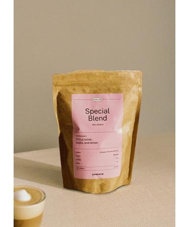 CREATE/100% Arabica Coffee Beans Special Blend/Combination of citrus apple and lemon nuances 250g - Buy Online on GoSupps.com