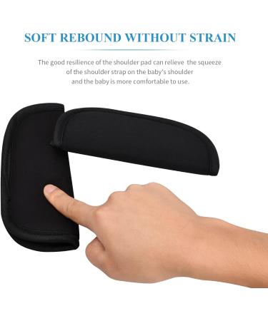 Cozlly 2 Pieces Baby Stroller Car Seat Strap Covers - Soft Seat Belt Cushion for Kids | Universal Seatbelt Pads for Newborns to Infants - Buy Online on GoSupps.com