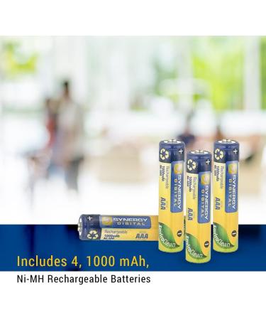 Buy Synergy Digital Baby Monitor Batteries - Compatible with Vtech DM111 | 24 AAA Rechargeable Ni-MH Batteries | International Shipping Available - Buy Online on GoSupps.com