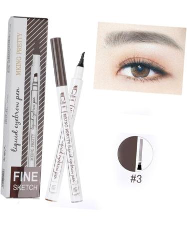 PLAFOPE 8 Pcs Eyebrow Makeup Tool Brow Pencil Eyebrow Pen Liquid Eyebrow Pen Waterproof Eyebrow Pen - Buy Online on GoSupps.com