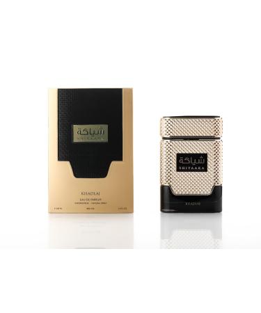 Khadlaj Shiyaaka Gold Eau De Parfum Spray for Women 3.4 Ounce 3.4 Ounce (Pack of 1) SHIYAAKA GOLD