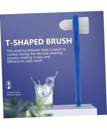 Angoily 3ST Toothbrush - Dual Brush Dental Care Device for Adults | Tooth Cleaning Tool & Prosthesis Brush - International Shipping - Buy Online on GoSupps.com