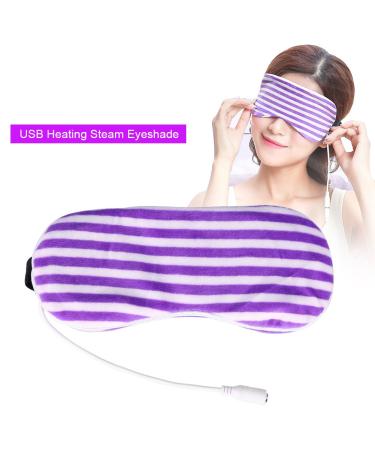 Sleep Eye Mask - USB for Eyes Sleeping Travel Portable Purple Stripe  - Buy Online on GoSupps.com