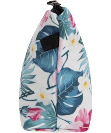 PREMYO Small Cosmetic Bag for Handbag | Stylish Makeup & Pencil Case for Girls | Floral Design Makeup Organizer - Buy Online on GoSupps.com