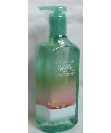 Bath Body Works Gentle Gel Hand Soap Paradise Coconut Coconut Pineapple