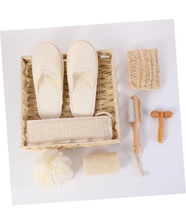 Buy Healeved Spa Kit: Bath Massage Set & Body Brush for Women - Perfect Shower Supplies & Accessories for Home & Travel - Buy Online on GoSupps.com