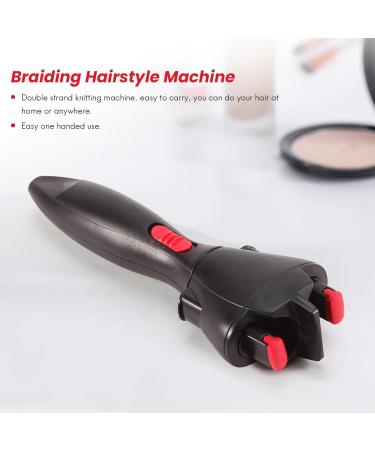 Papiivan Electric Hair Braider Automatic Twist Braider Knitting Device Hair Braider Machine Braiding Hairstyle Hair Styling Tool - Buy Online on GoSupps.com