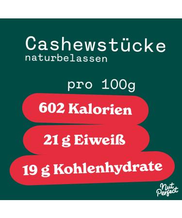 Nut Perfect Cashew Pieces | Natural & Mild | 100g | Supports Women s Cooperative | Eco-Friendly Shipping - Buy Online on GoSupps.com