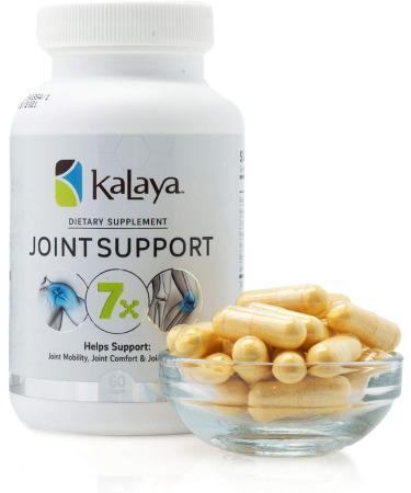 Kalaya 7X Joint Support Supplement | Joint Bone & Muscle Health with Turmeric Collagen & Vitamin C - 60 ct - Optimized for International Shipping - Buy Online on GoSupps.com