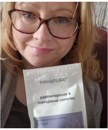 INNOPURE Perimenopause & Menopause Supplements (4 Month Supply) Hormone Balance for Women All-in-One Complex with Natural Plant Estrogens - Easy to Swallow Capsules UK Made 1 count (Pack of 1) - Buy Online on GoSupps.com
