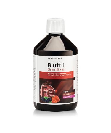 Sanct Bernhard Blutfit Iron Elixir 500 ml 500 ml (1 pack)