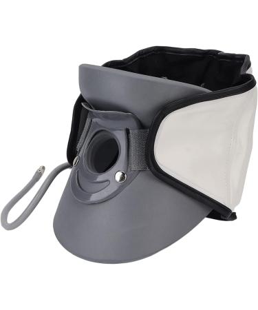 Jlasdr Neck Protection Ruff | Cervical Traction & Pain Relief with Back Support Cushion | International Shipping Available - Buy Online on GoSupps.com
