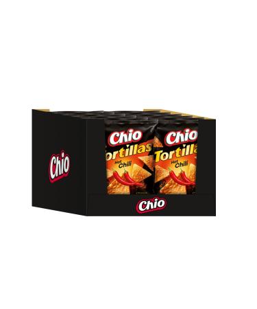 Chio Tortillas Hot Chili 110g pack of 12 (12 x 110 g)