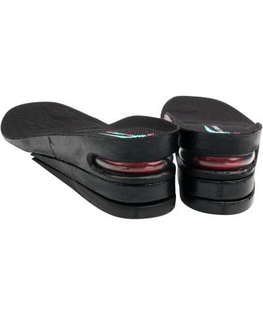 Height Increase Shoe Insoles with Air Cushion - 3 Layers (2.5" Lift) for Men s Size 7-11 | Boost Your Height Comfortably - Buy Online on GoSupps.com