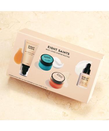 Eight Saints Skincare Most Loved Set | Face Wash Vitamin C Serum Anti-Aging Cream & Lip Mask - International Shipping - Buy Online on GoSupps.com