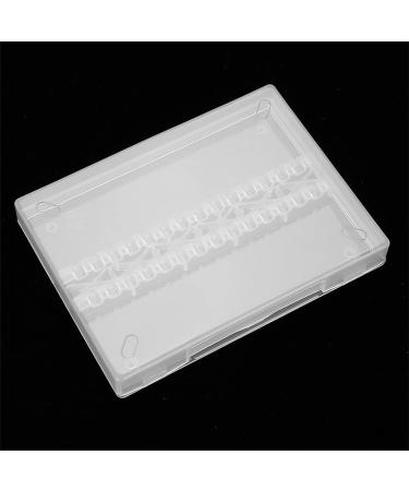 Professional Nail Art Polishing Grinding Drill Bit Holder Display Storage Box with 14 Holes (Transparent) - Buy Online on GoSupps.com