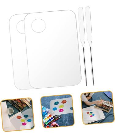  HAPINARY Foundation Palette Mixing Plate Spatula Polish Palette Kit - Buy Online on GoSupps.com