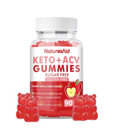90 CT Keto Acv Gummies for Advanced Weight Loss & Belly Fat Burn - Pro Active Super Apple Cider Vinegar Gummies - Rapid Fat Burner Diet Supplement for Women Men - Sugar Free & Gluten Free
