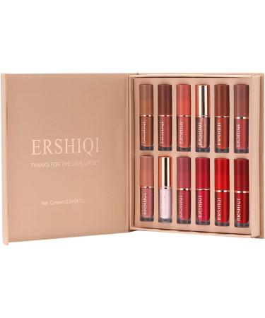  Kasmole Waterproof Lip Gloss | Pack of 12 Fast-Drying Long-Lasting Lip Tints Lip Care Beauty Products for Dates Home Work Kasmole - Buy Online on GoSupps.com