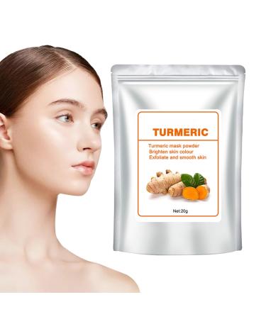 Teksome Nose Pore Remover | Face Powder | Reduce Wrinkles 20g Deep Moisturizing Turmeric Oil Control Powder Mask for Women and Girls Teksome