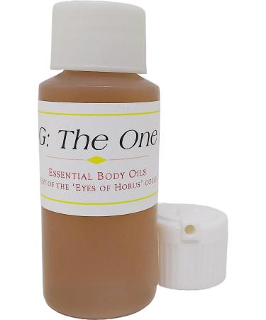 The One: DG - Type For Men Scented Body Oil Fragrance Flip Cap - Brown - 1 oz. - ID#25375 1 Fl Oz (Pack of 1)